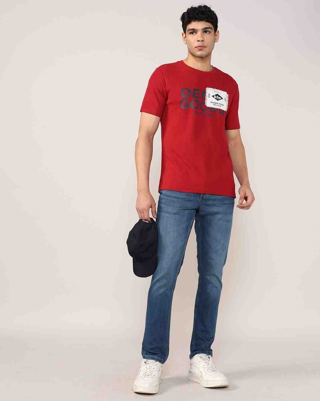 Lee Cooper | Men Lightly Washed Comfort Straight Jeans|0