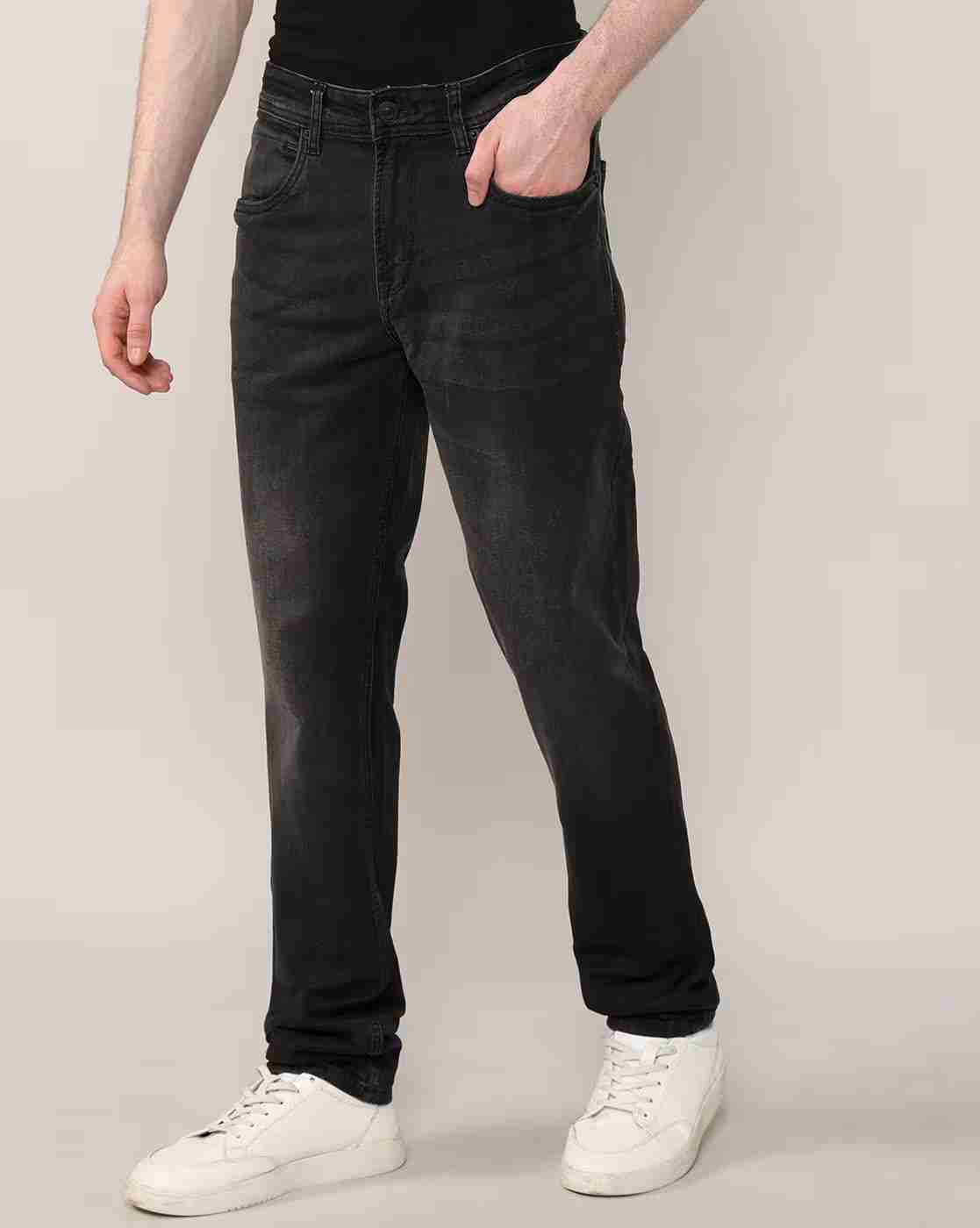 Lee Cooper | Men Lightly Washed Straight Jeans|1