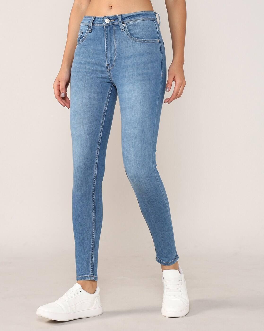 Lee Cooper | Women Mid-Rise Skinny Fit Jeans|1