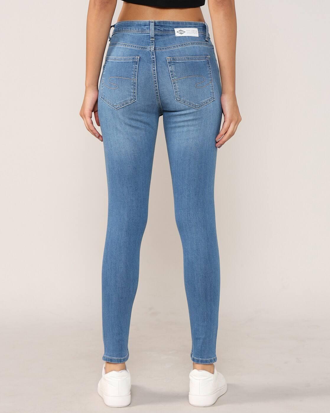 Lee Cooper | Women Mid-Rise Skinny Fit Jeans|3