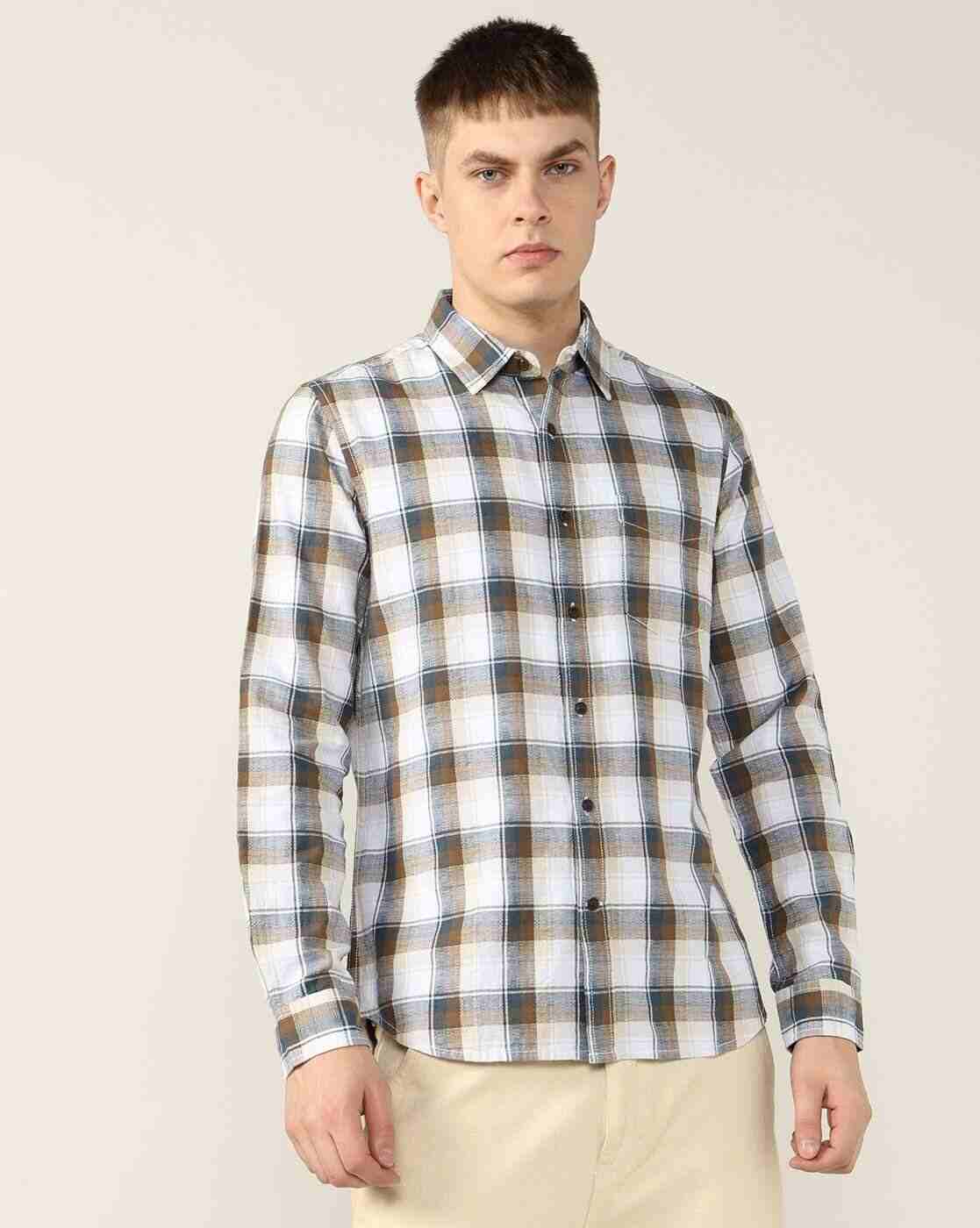Lee Cooper | Men Checked Regular Fit Shirt|4