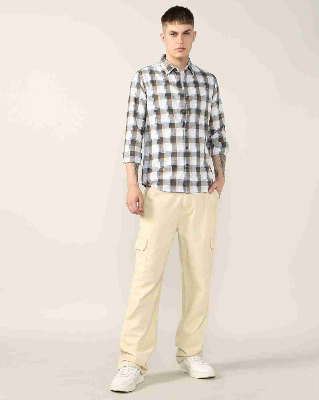 Lee Cooper | Men Checked Regular Fit Shirt|5