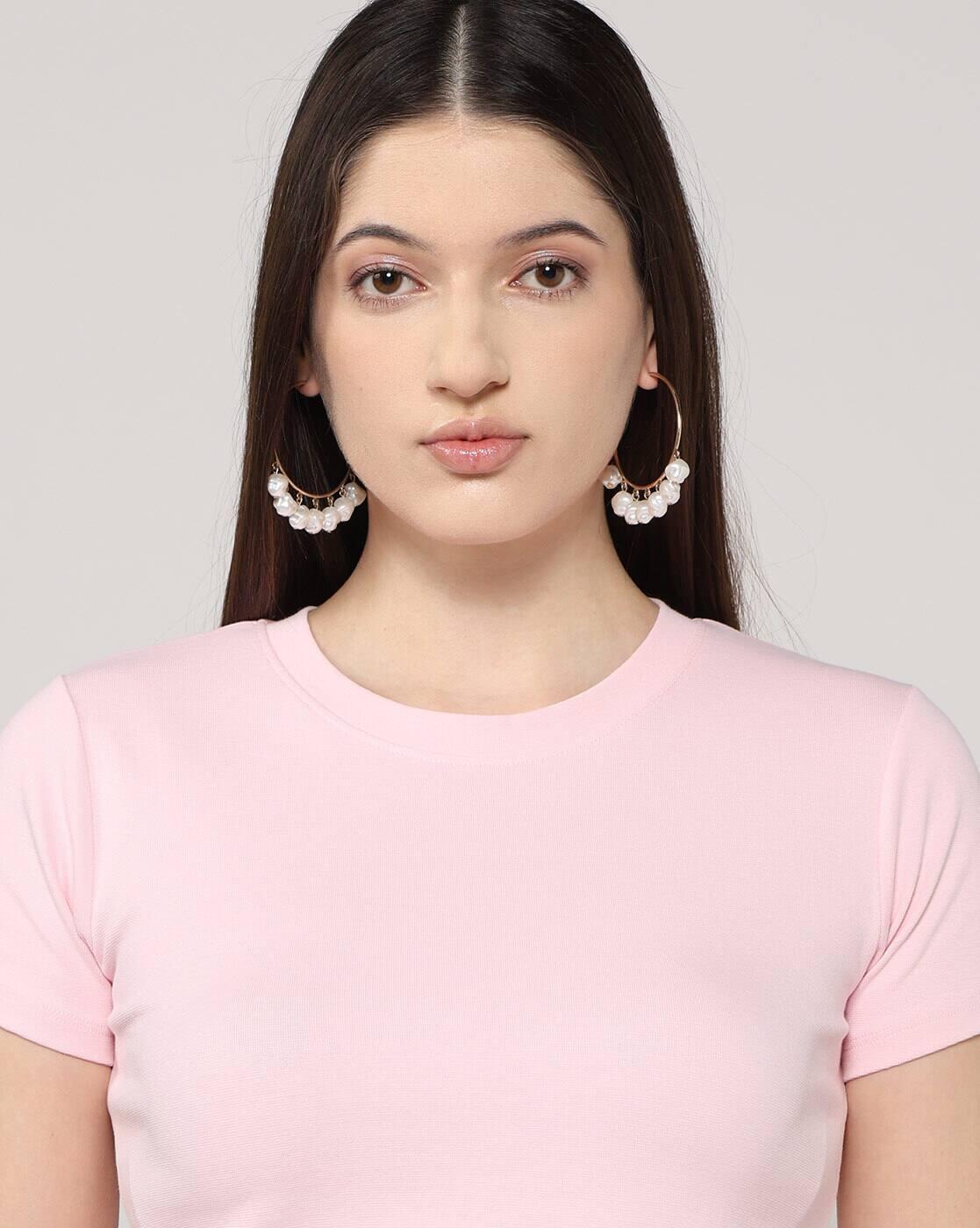 Lee Cooper | Women Regular Fit Crew-Neck T-Shirt|4