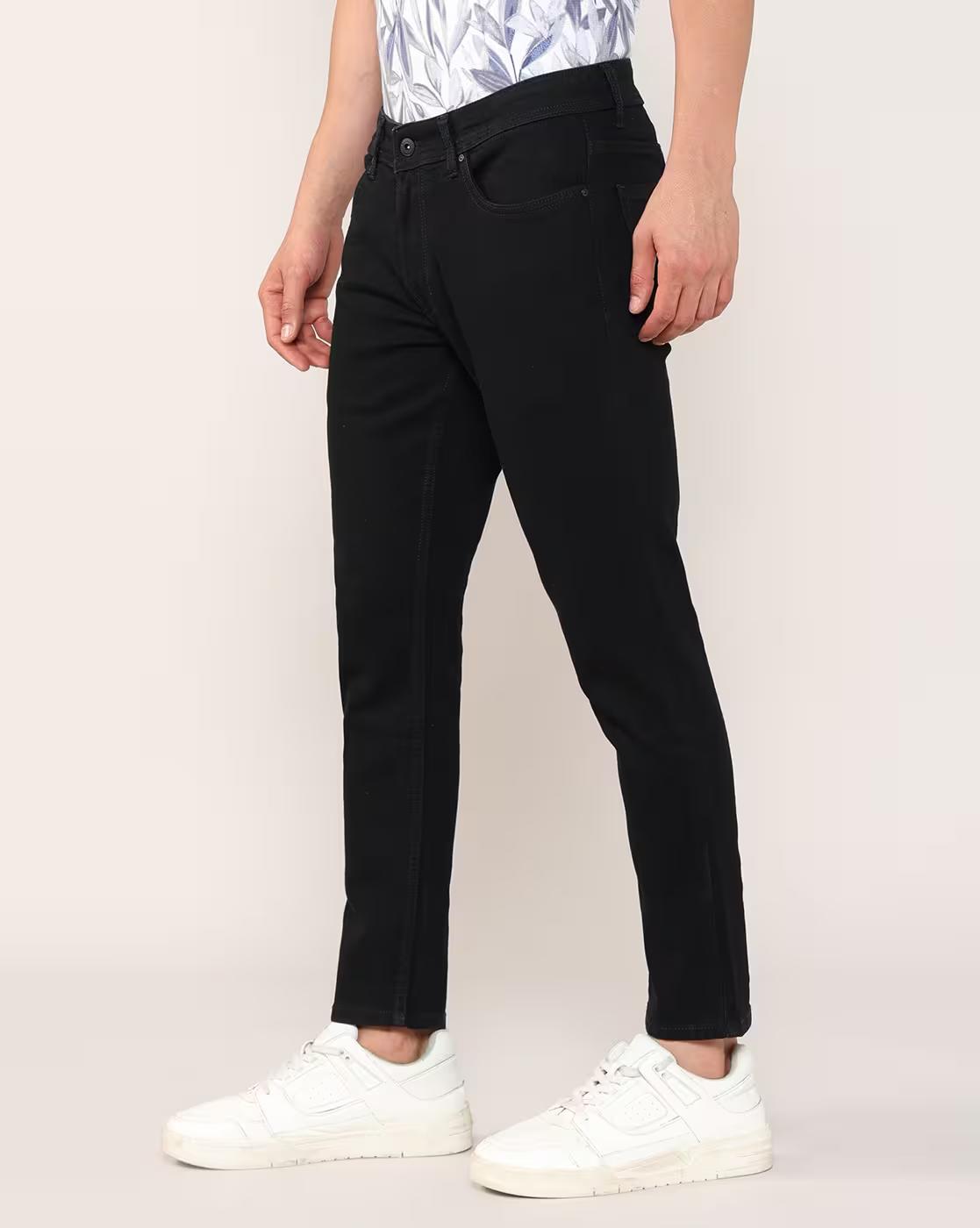 Lee Cooper | Men Mid-Rise Slim Fit Jeans|1