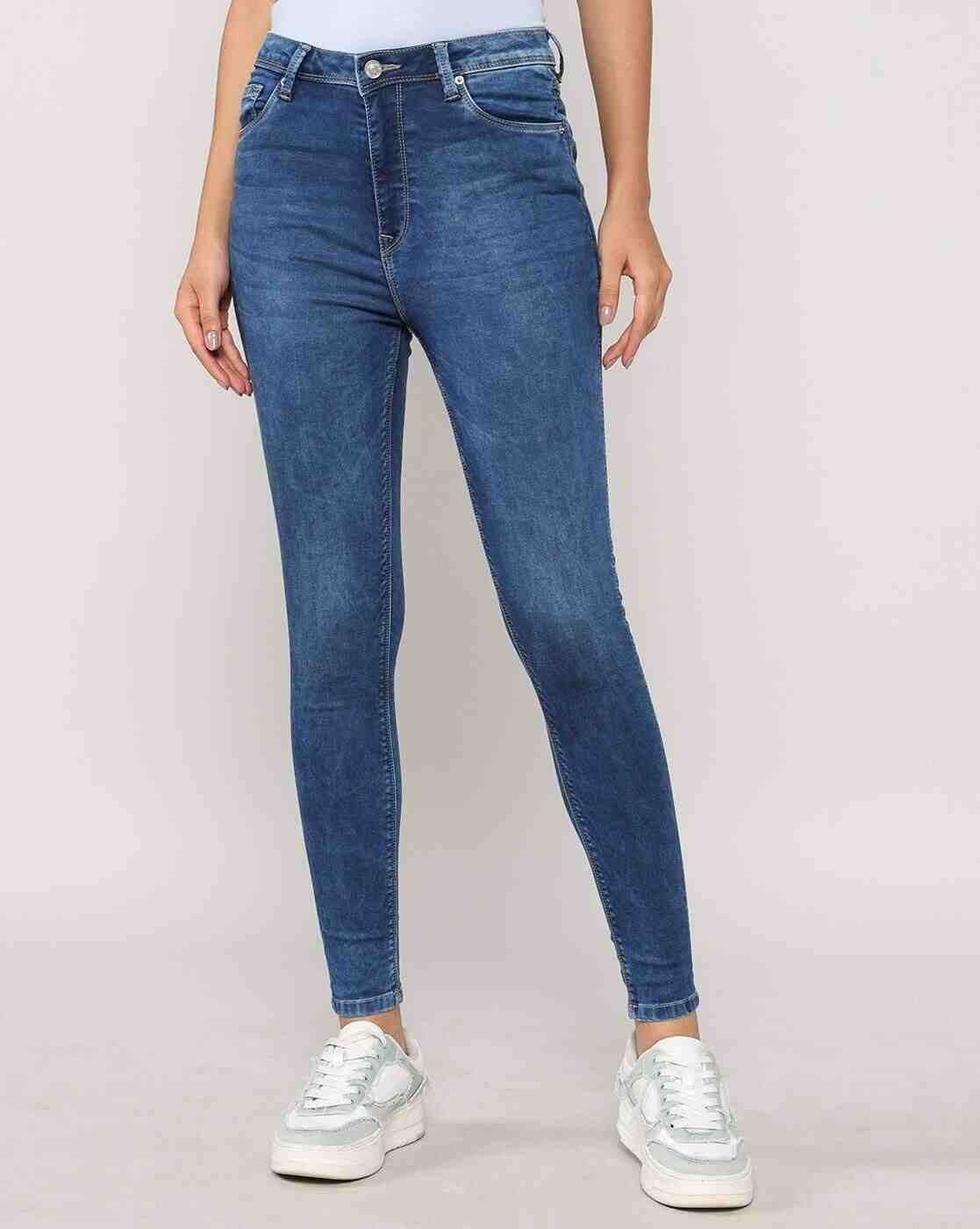 Lee Cooper | Women Lightly Washed Super Skinny Fit Jeans|1