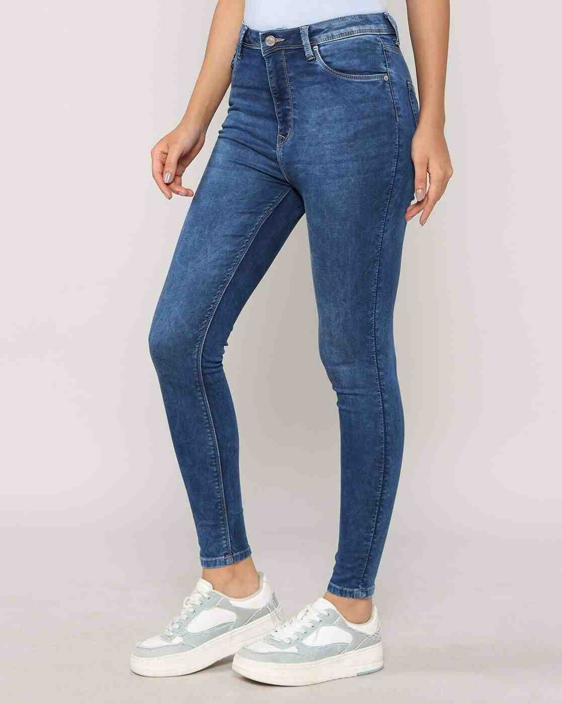 Lee Cooper | Women Lightly Washed Super Skinny Fit Jeans|2