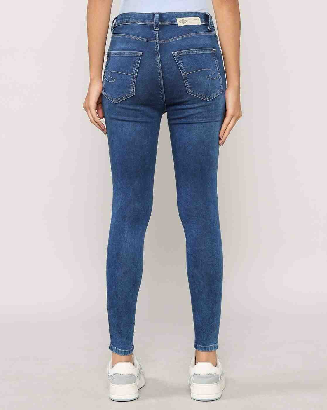 Lee Cooper | Women Lightly Washed Super Skinny Fit Jeans|3