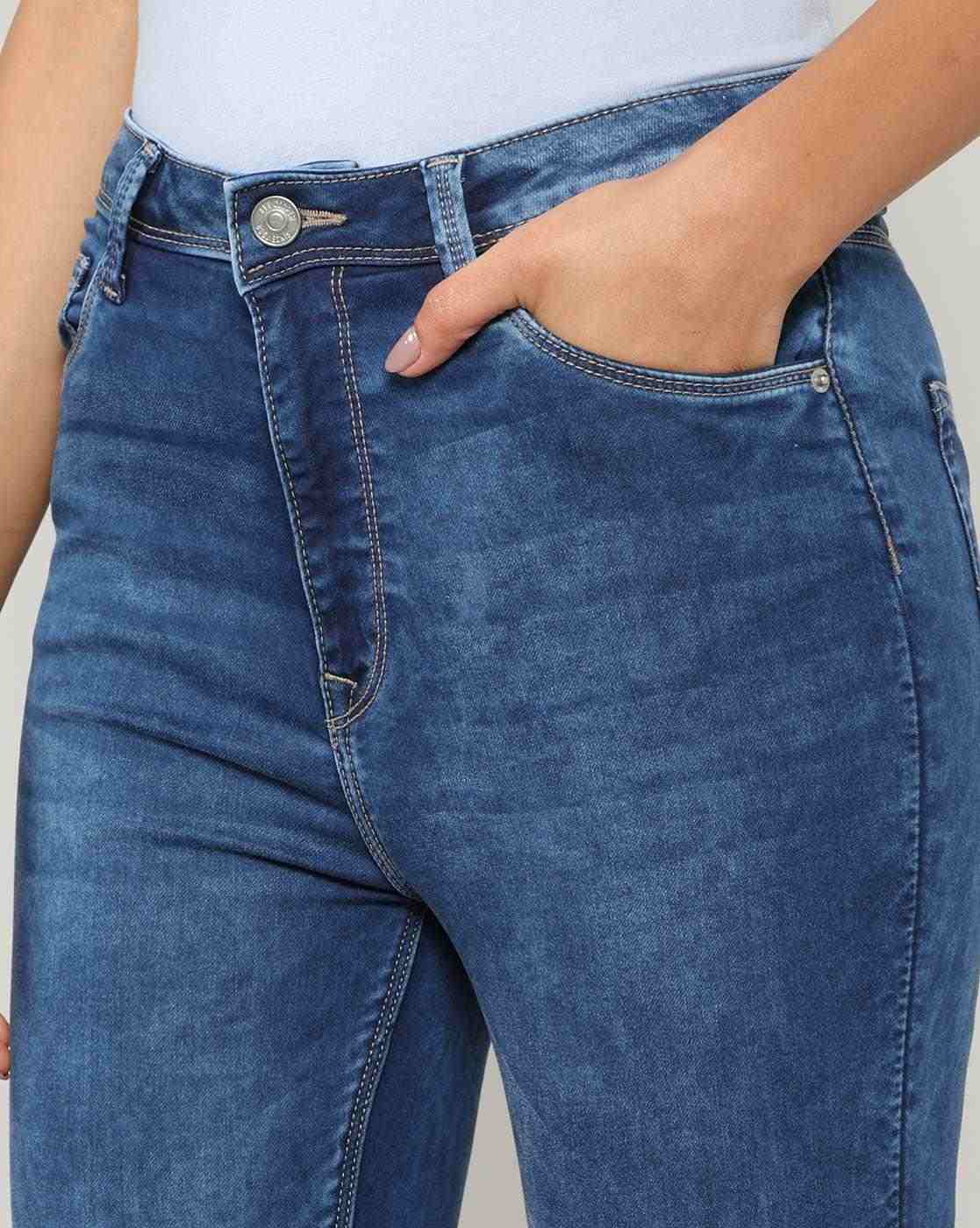 Lee Cooper | Women Lightly Washed Super Skinny Fit Jeans|4
