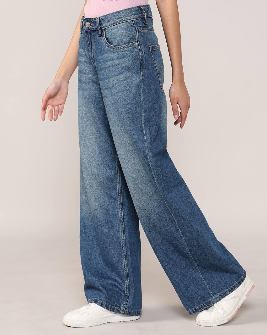Lee Cooper | Women Mid-Rise Straight Jeans|2