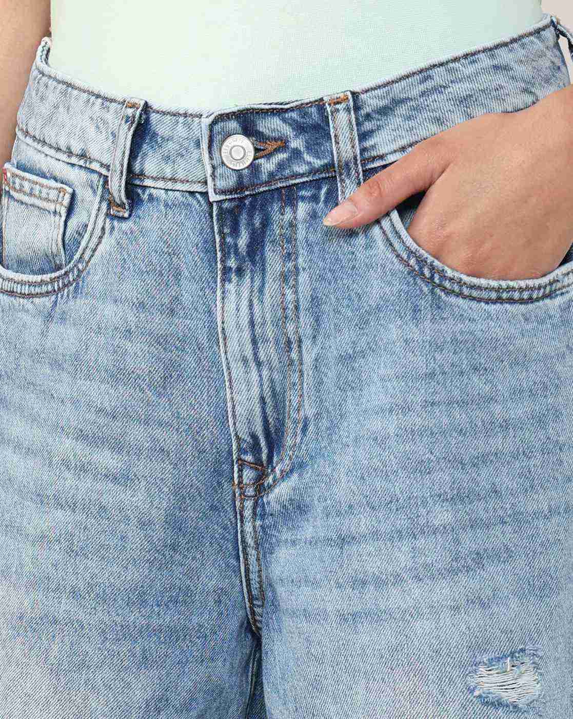 Lee Cooper | Women Mid-Rise Straight Jeans|4