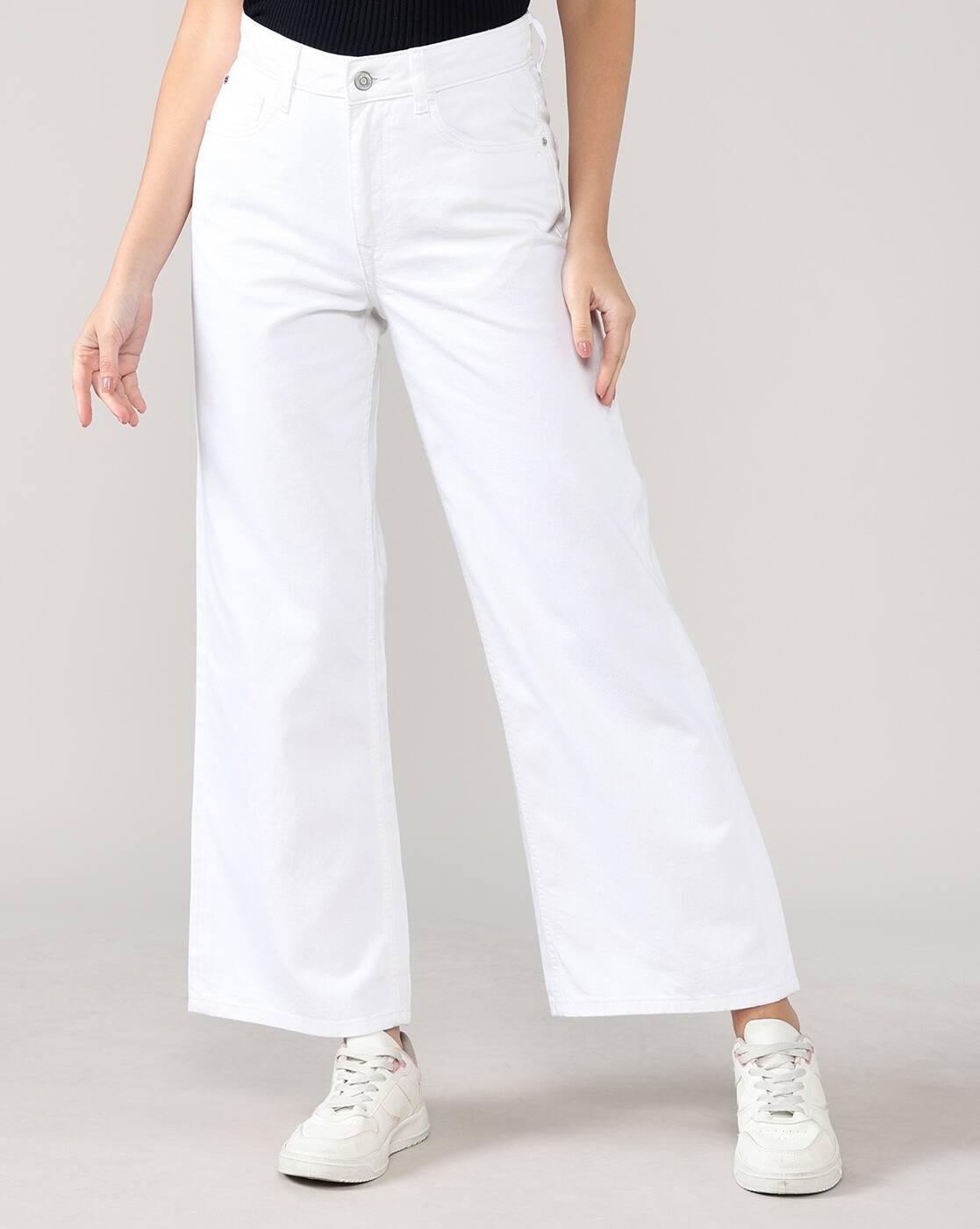 Lee Cooper | Women High-Rise Cotton Straight Jeans|1