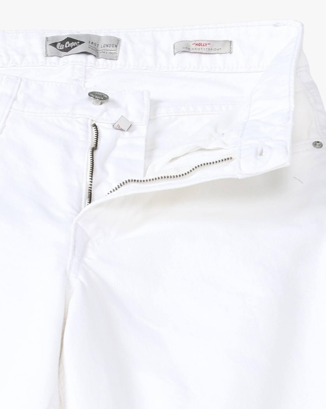 Lee Cooper | Women High-Rise Cotton Straight Jeans|6