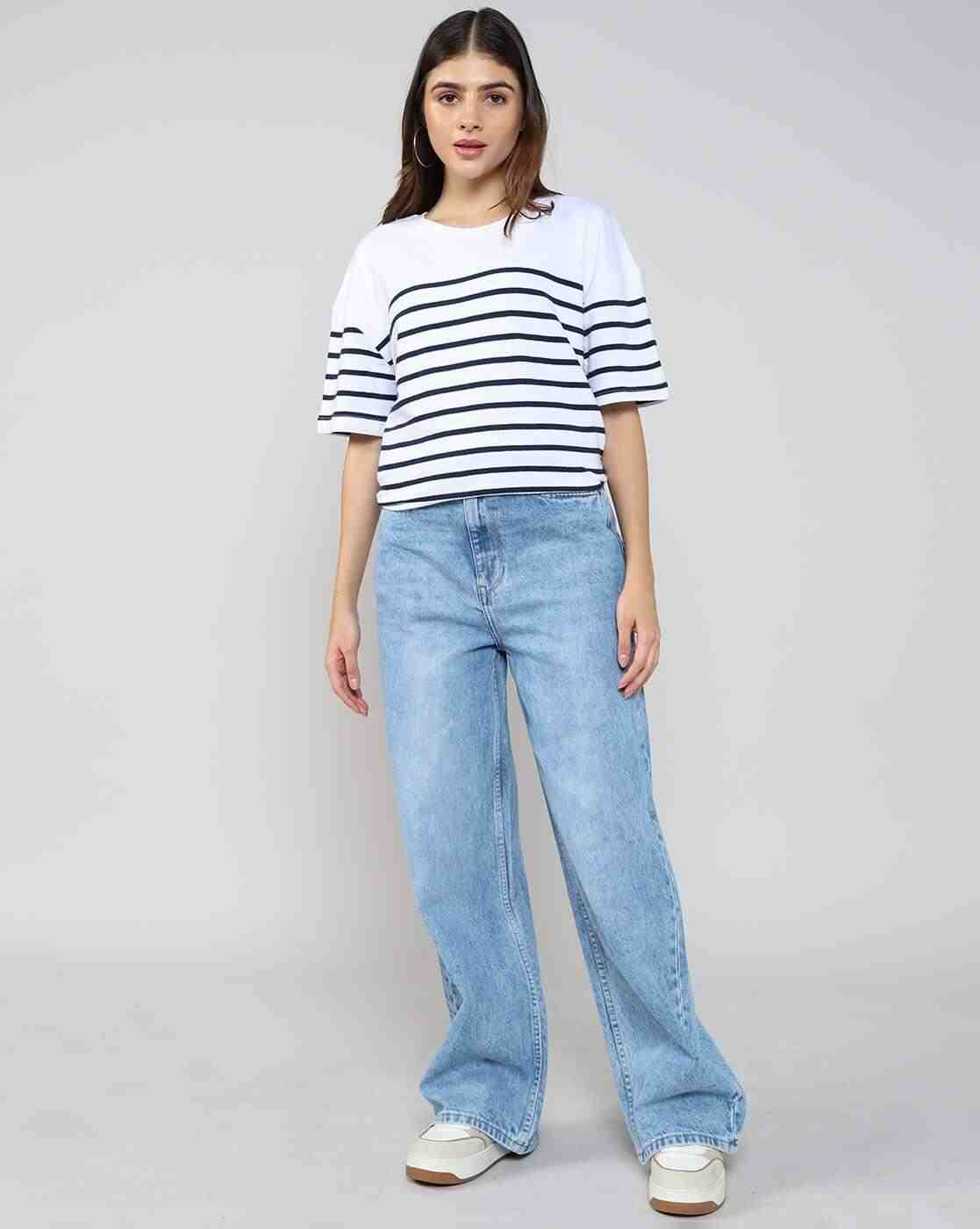 Lee Cooper | Women High-Rise Wide Leg Jeans|0
