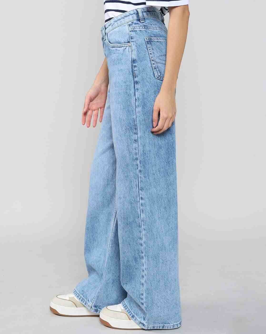 Lee Cooper | Women High-Rise Wide Leg Jeans|1