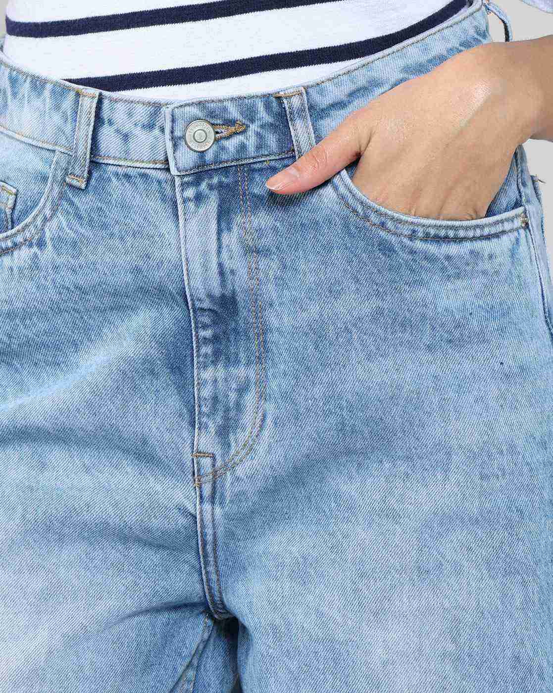 Lee Cooper | Women High-Rise Wide Leg Jeans|4