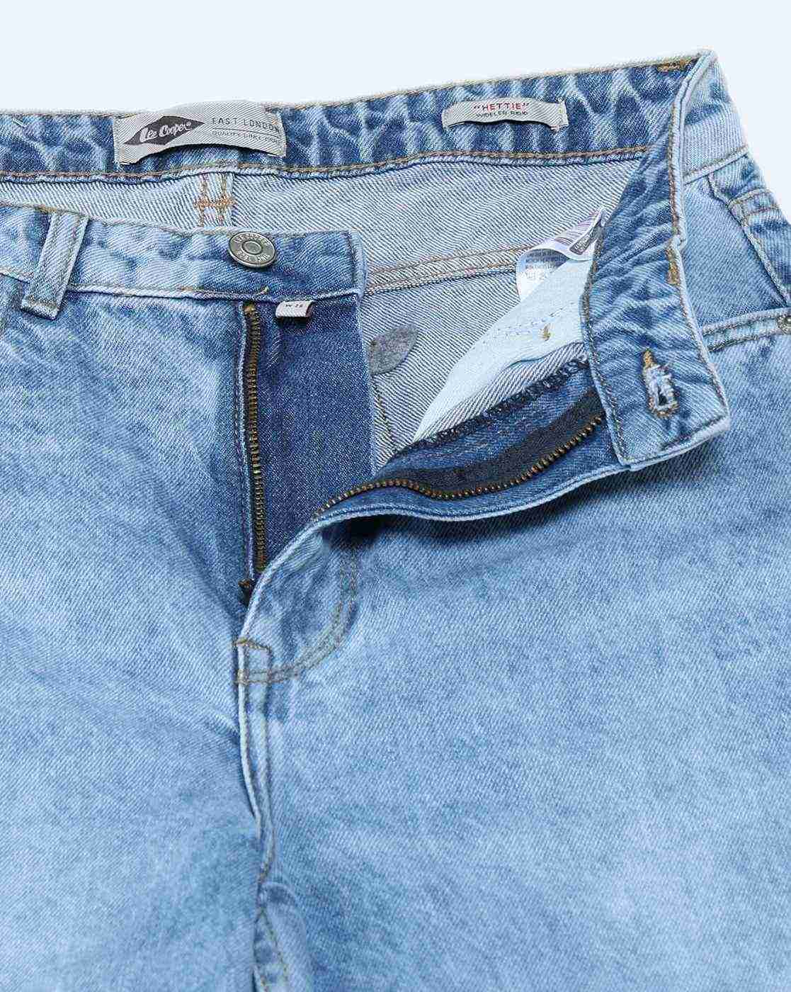 Lee Cooper | Women High-Rise Wide Leg Jeans|5