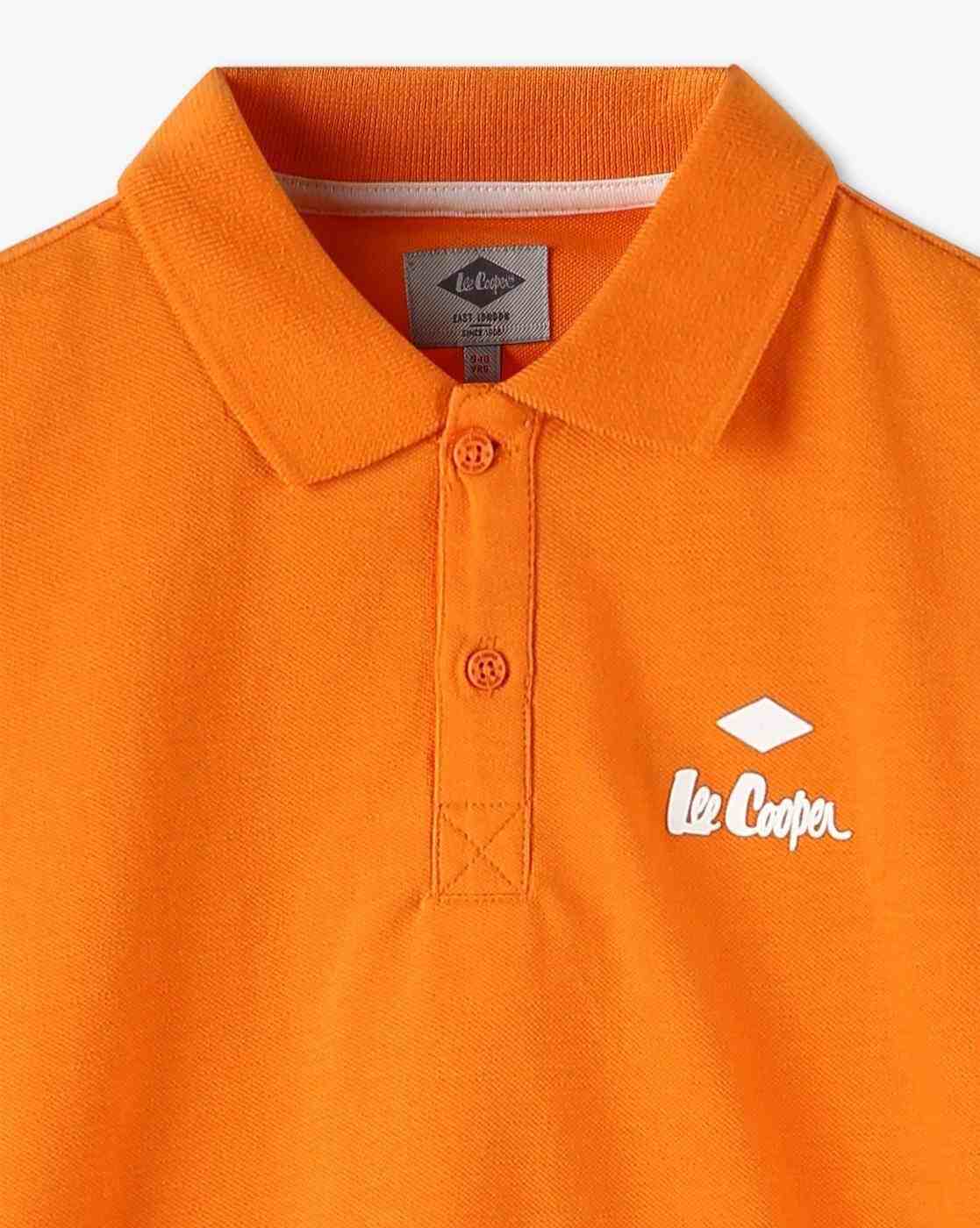 Lee Cooper | Boys Logo Embroidery Regular Fit Polo T-Shirt|2