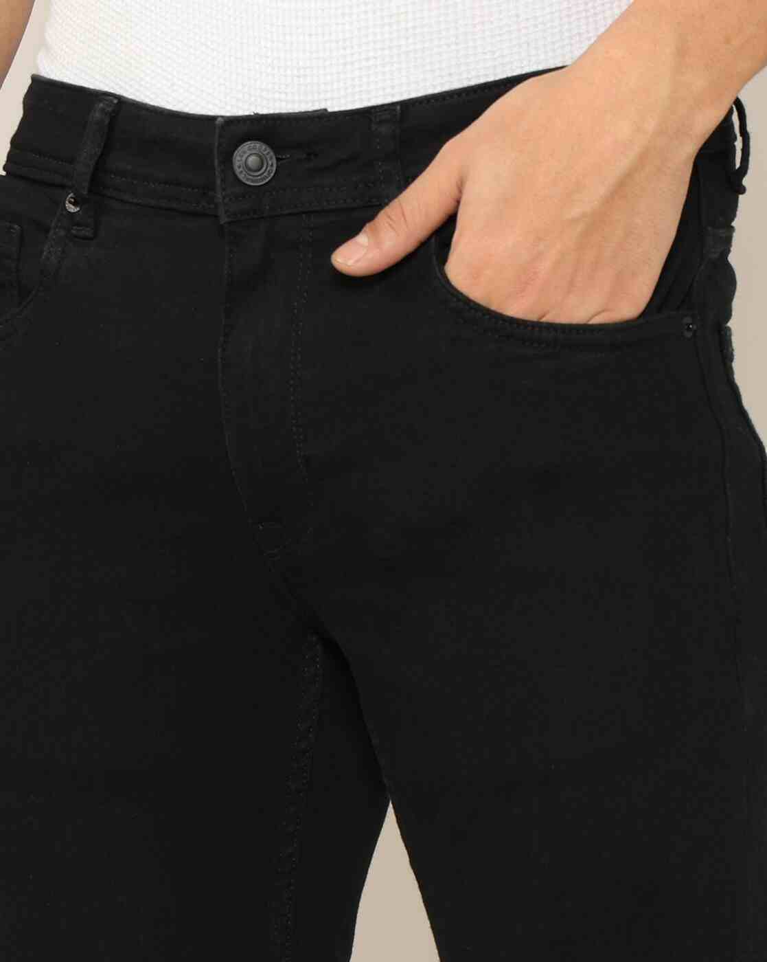 Lee Cooper | Men Reuben Mid-Rise Skinny Fit Jeans|4