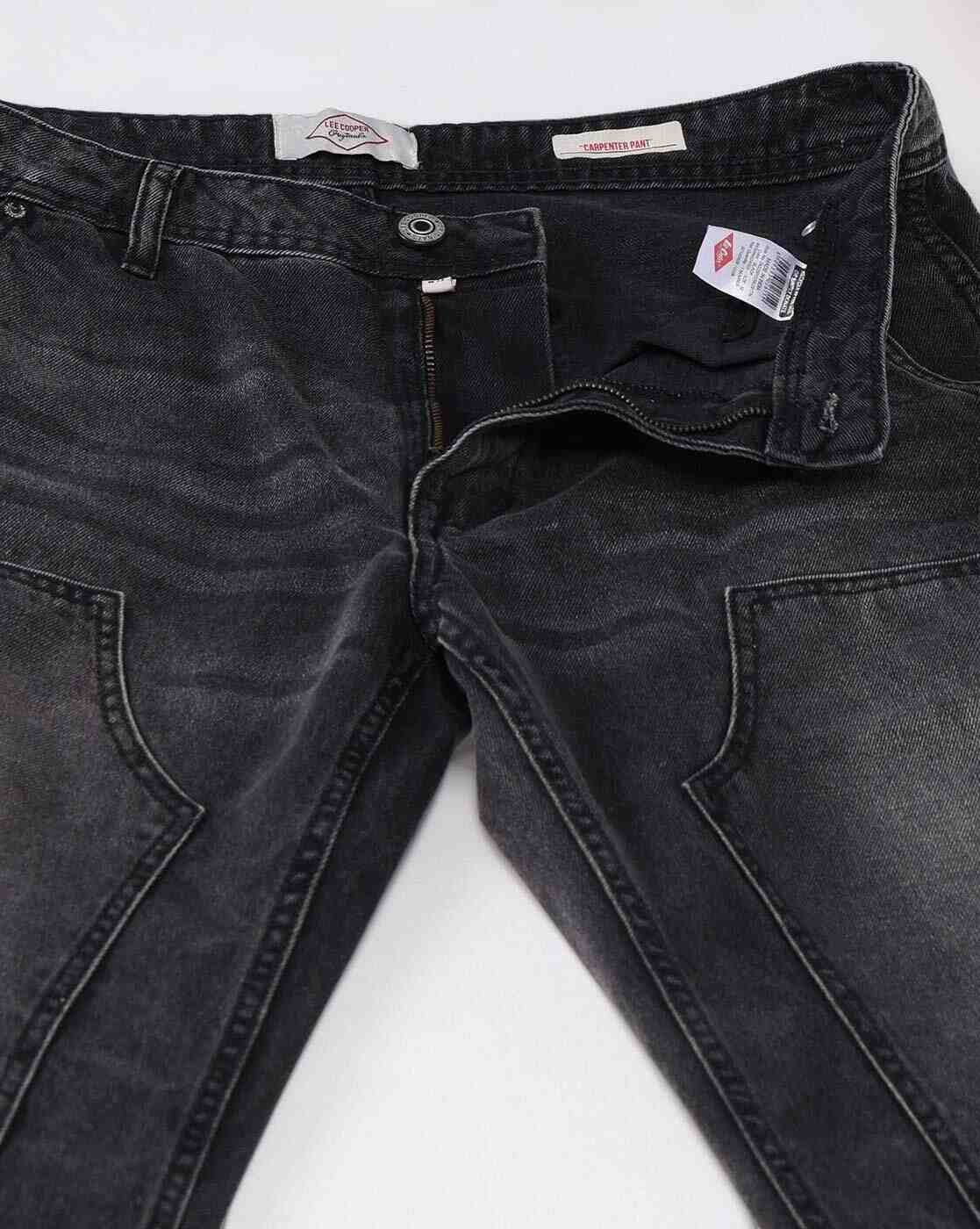 Lee Cooper | Men Mid-Rise Regular Fit Cargos Jeans|4