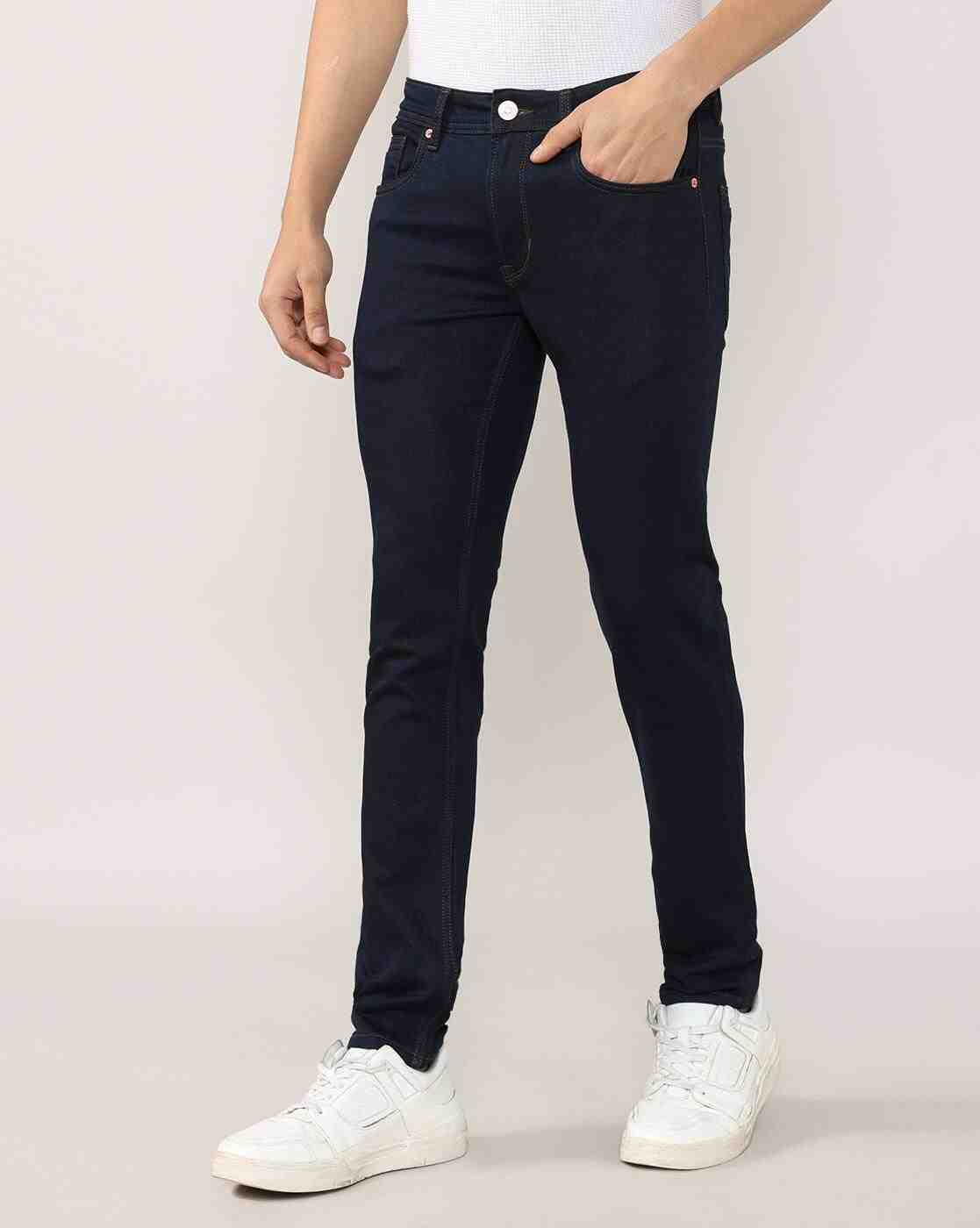 Lee Cooper | Men Norris Low-Rise Slim Fit Jeans|3