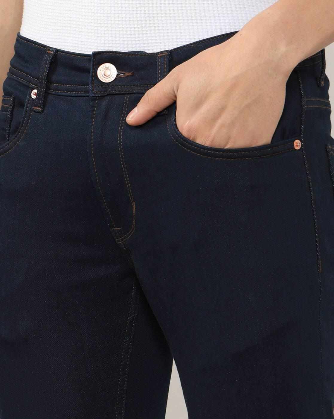 Lee Cooper | Men Norris Low-Rise Slim Fit Jeans|4