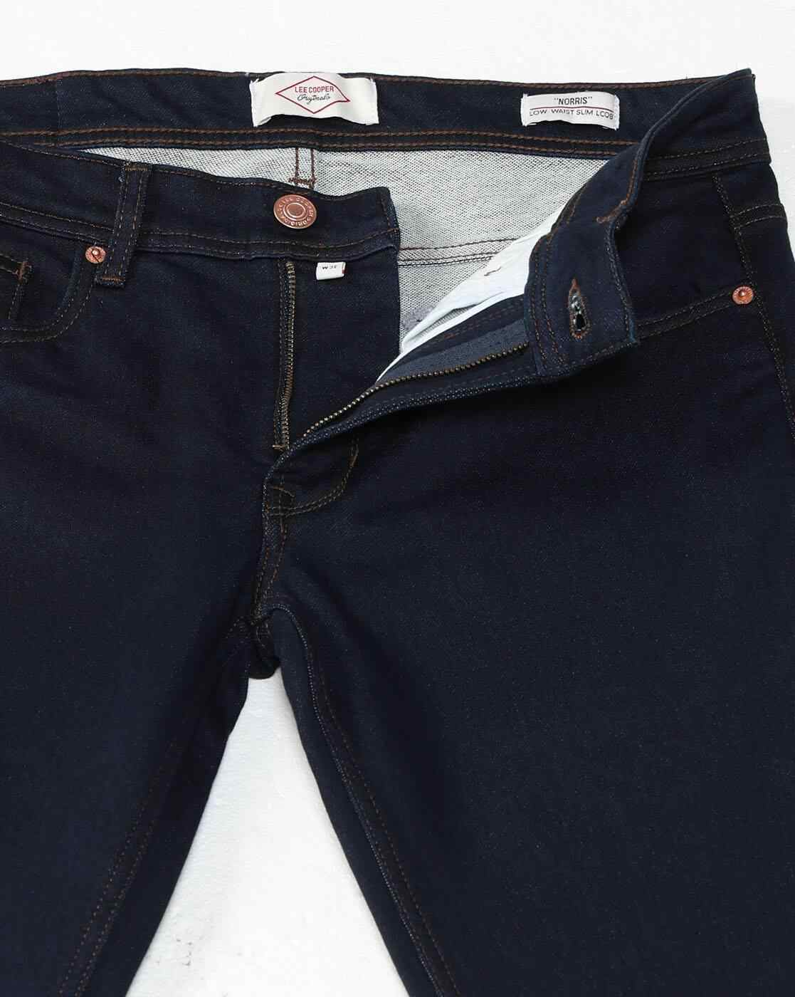 Lee Cooper | Men Norris Low-Rise Slim Fit Jeans|5