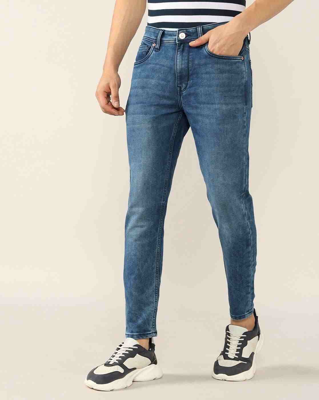 Lee Cooper | Men Mid-Rise Slim Jeans|1