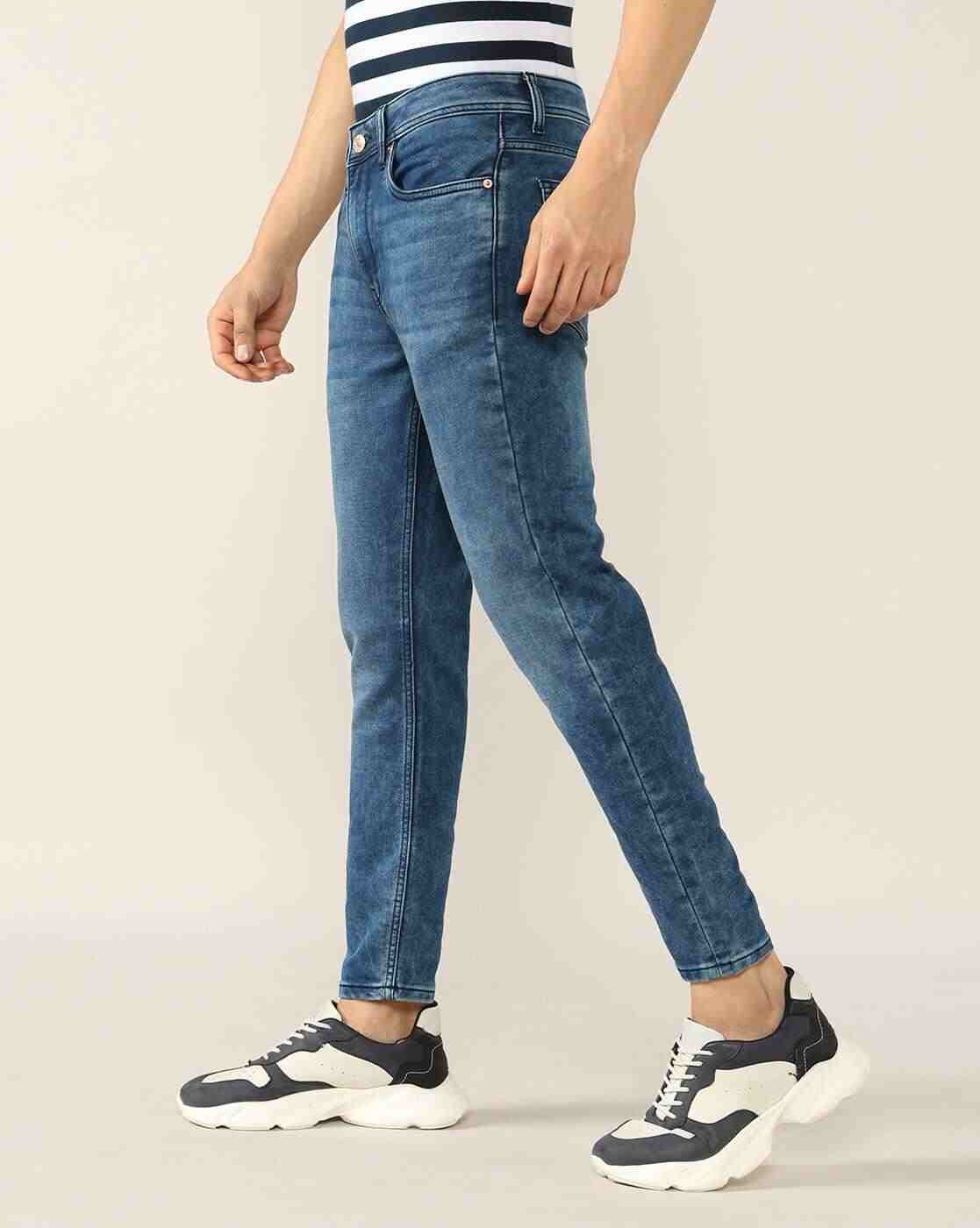Lee Cooper | Men Mid-Rise Slim Jeans|2