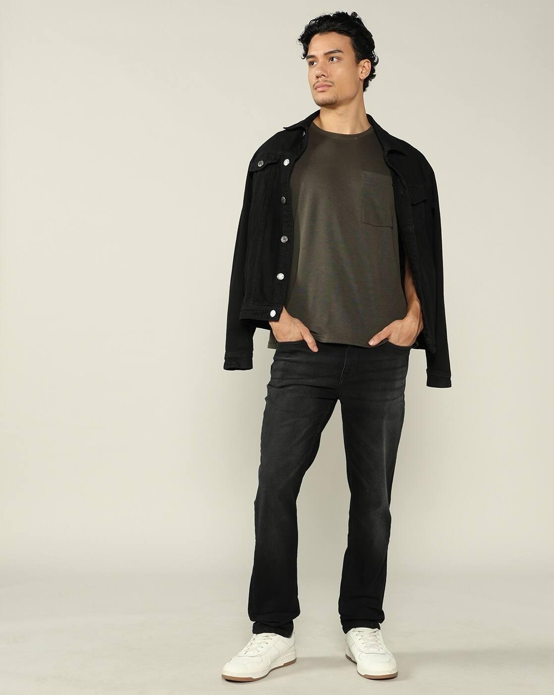 Lee Cooper | Men Lightly Washed Comfort Straight Jeans|0
