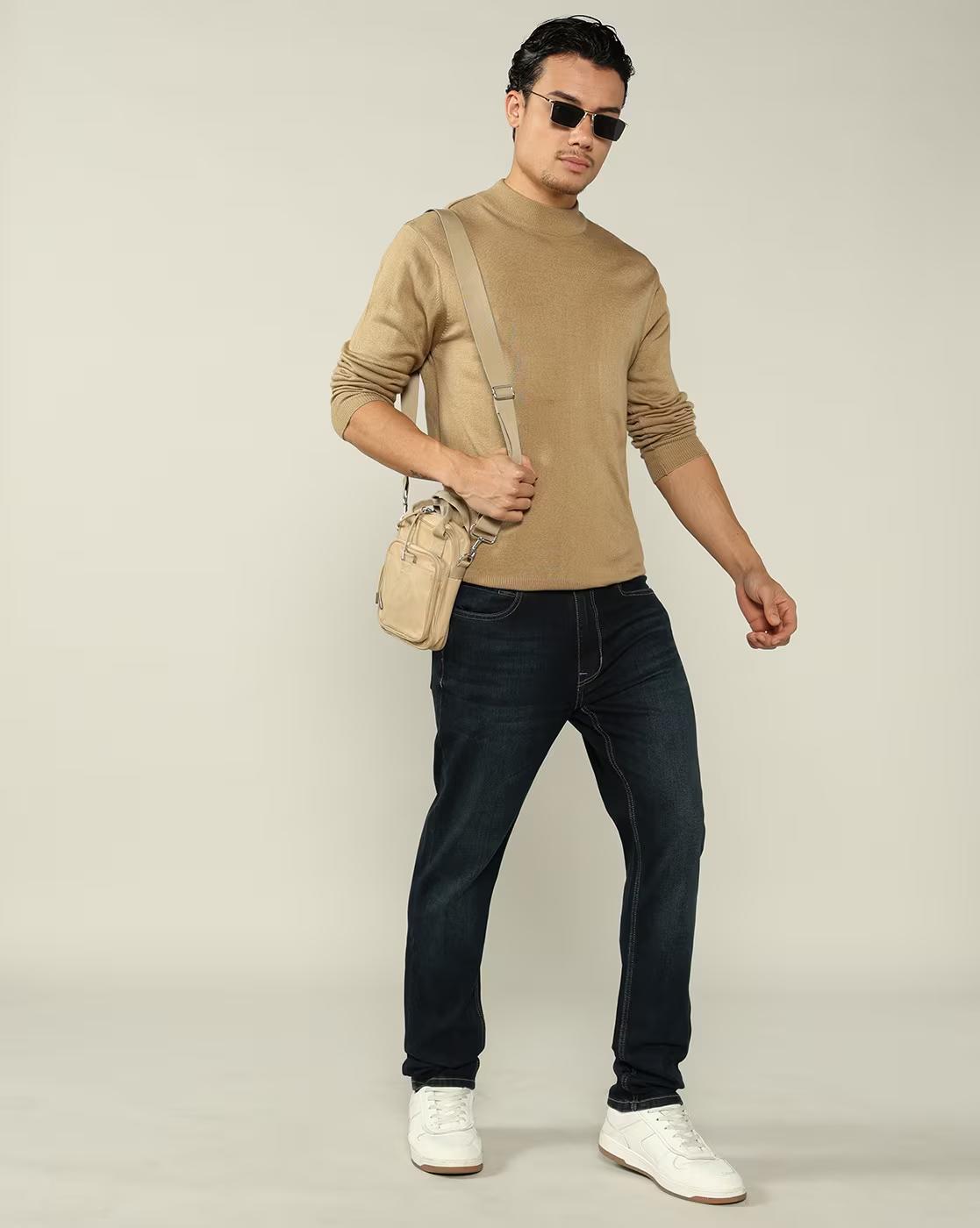 Lee Cooper | Men Lightly Washed Comfort Straight Jeans|0