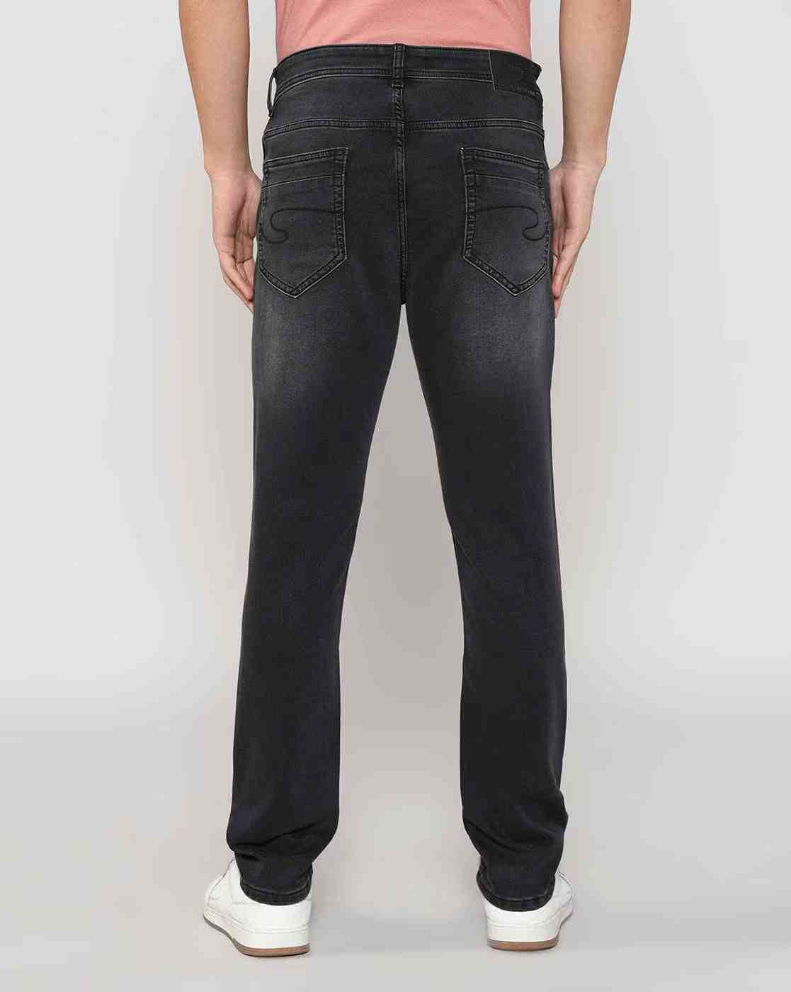 Lee Cooper | Men Mid-Rise Straight Fit Jeans|2