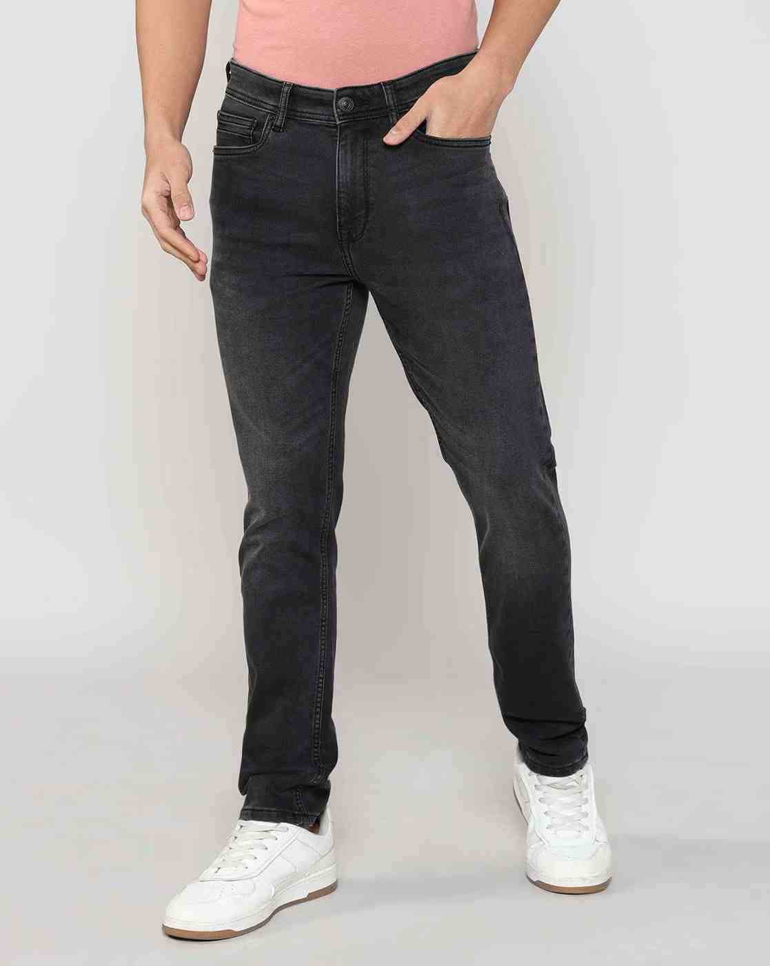 Lee Cooper | Men Mid-Rise Straight Fit Jeans|4