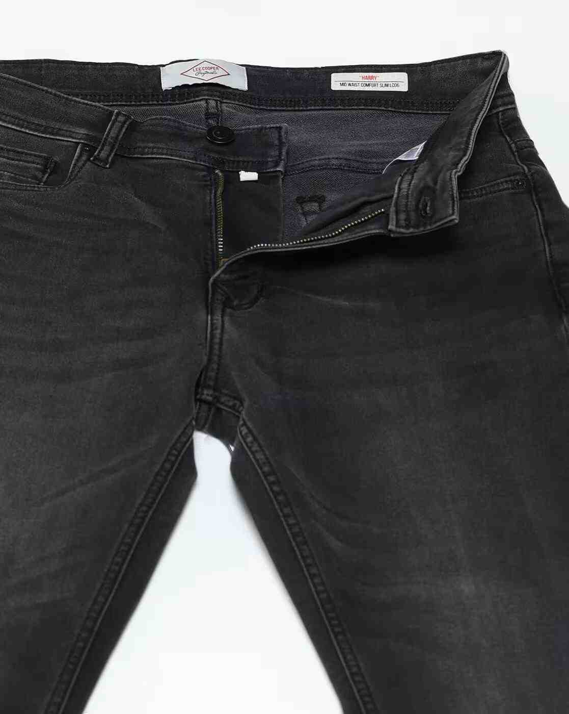 Lee Cooper | Men Mid-Rise Straight Fit Jeans|5