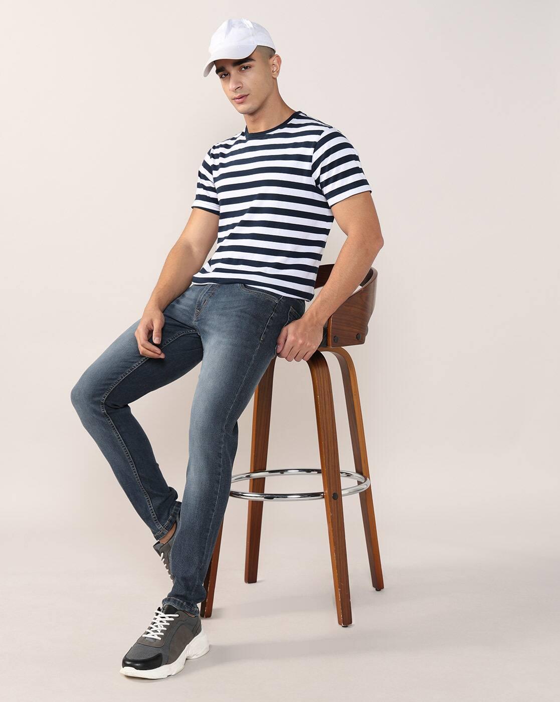 Lee Cooper | Men Mid-Rise Straight Jeans|0