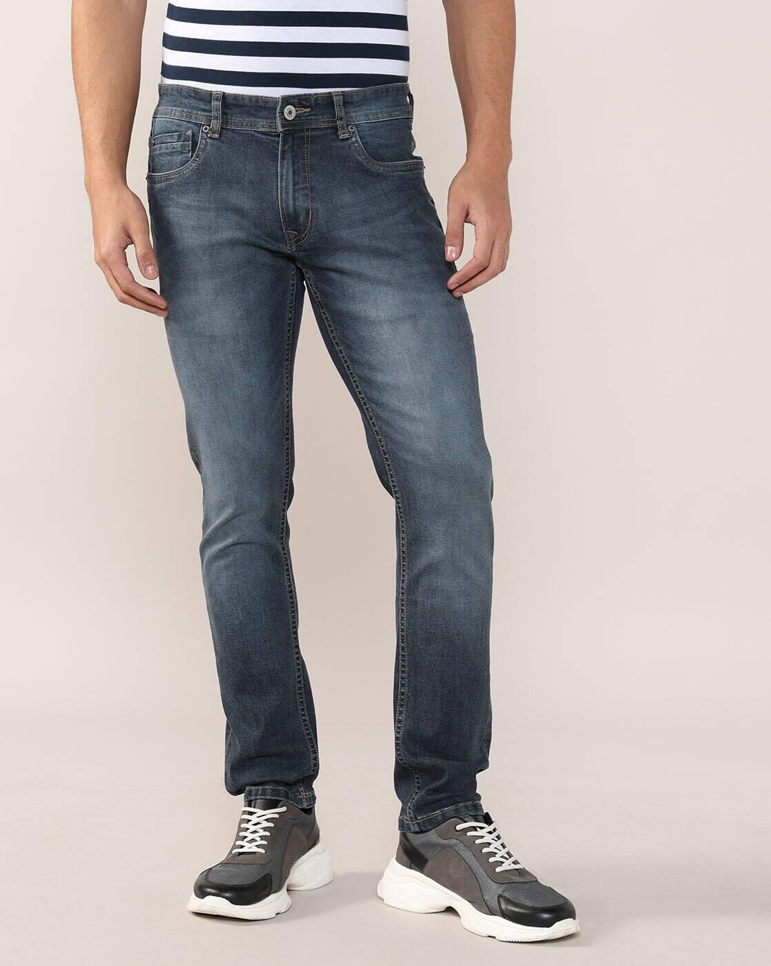 Lee Cooper | Men Mid-Rise Straight Jeans|1