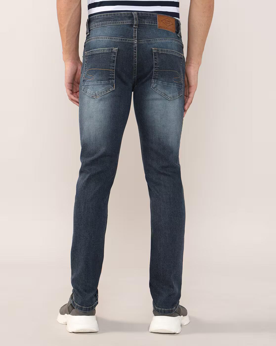 Lee Cooper | Men Mid-Rise Straight Jeans|3