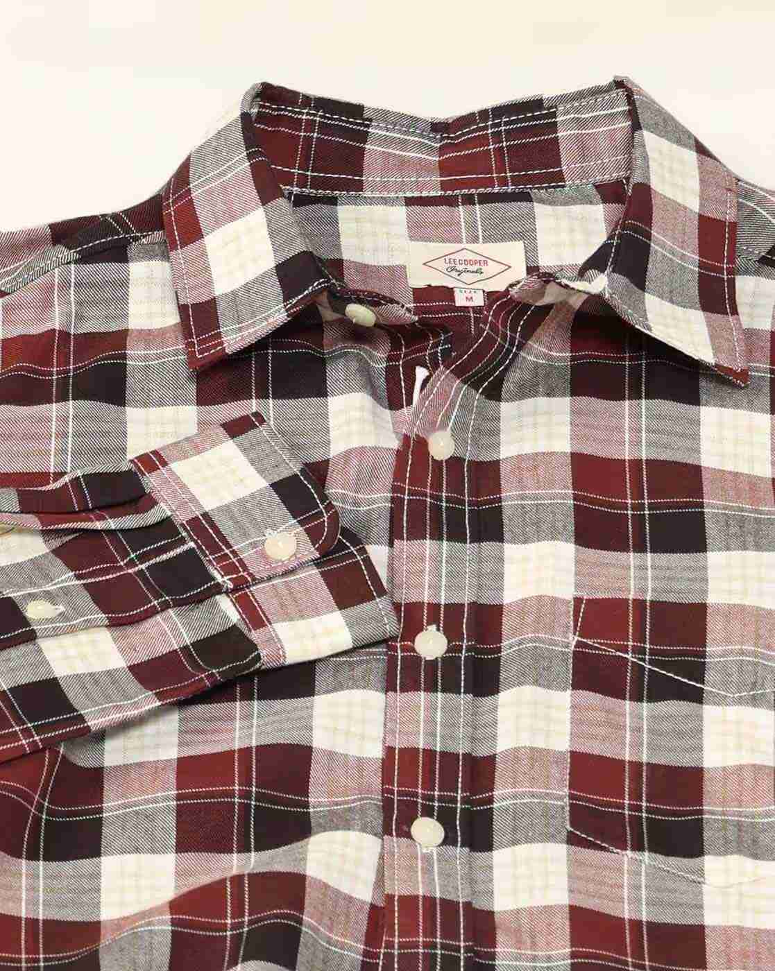Lee Cooper | Men Checkered Regular Fit Shirt|6