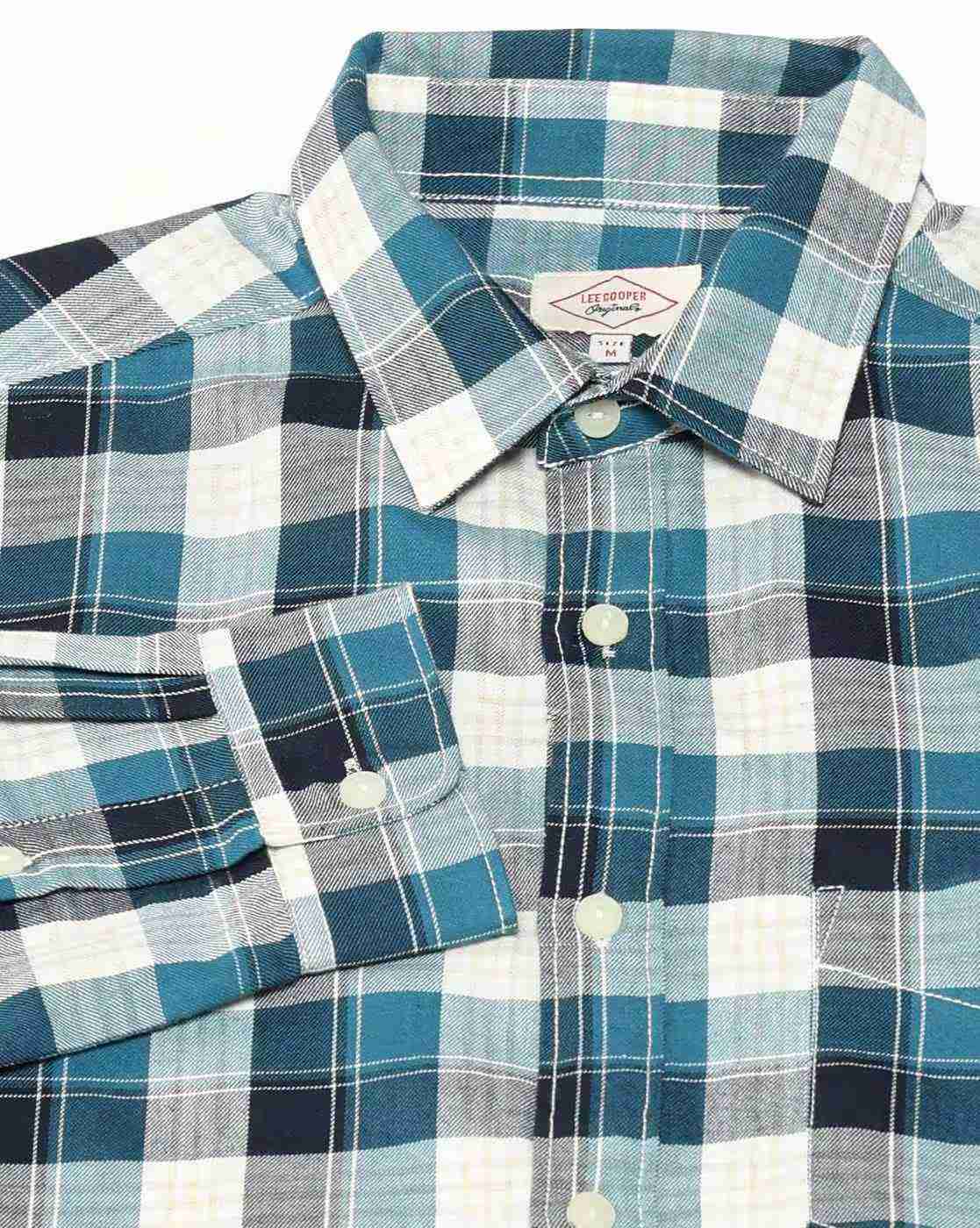 Lee Cooper | Men Checkered Regular Fit Shirt|6