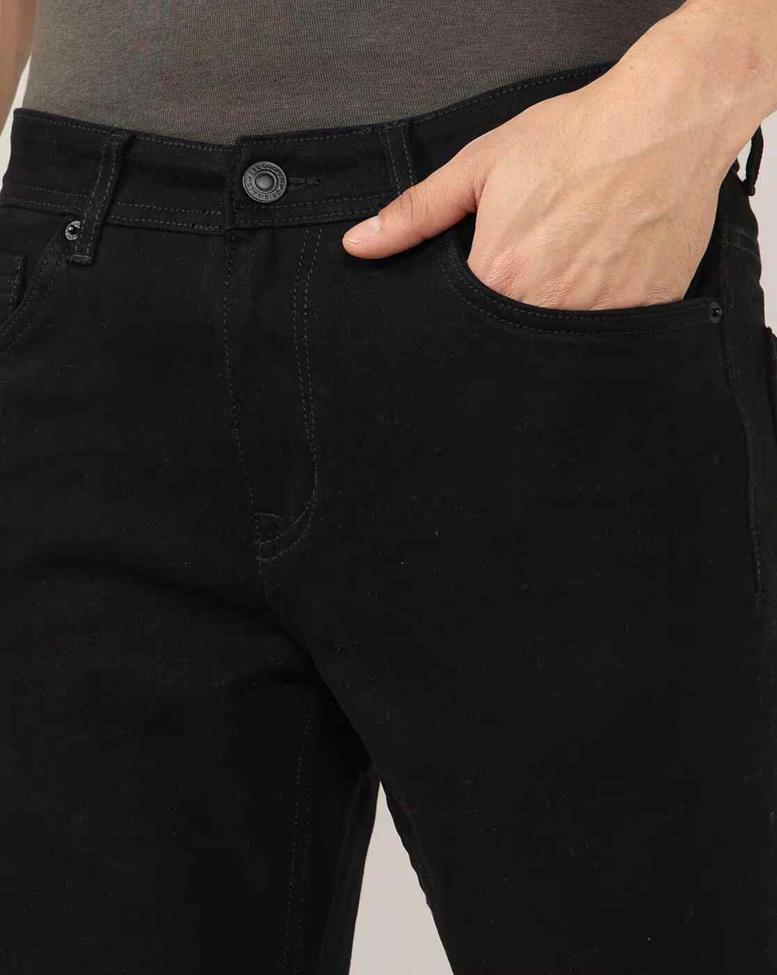 Lee Cooper | Men Low-Rise Slim Fit Stretch Jeans|4