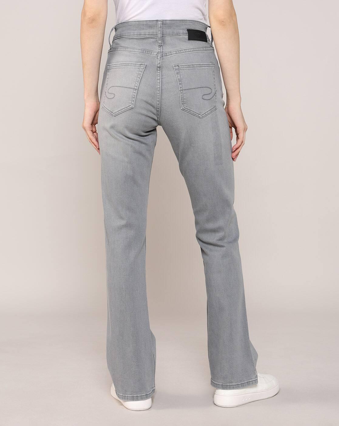 Lee Cooper | Women Lightly Washed High-Rise Bootut Jeans|3