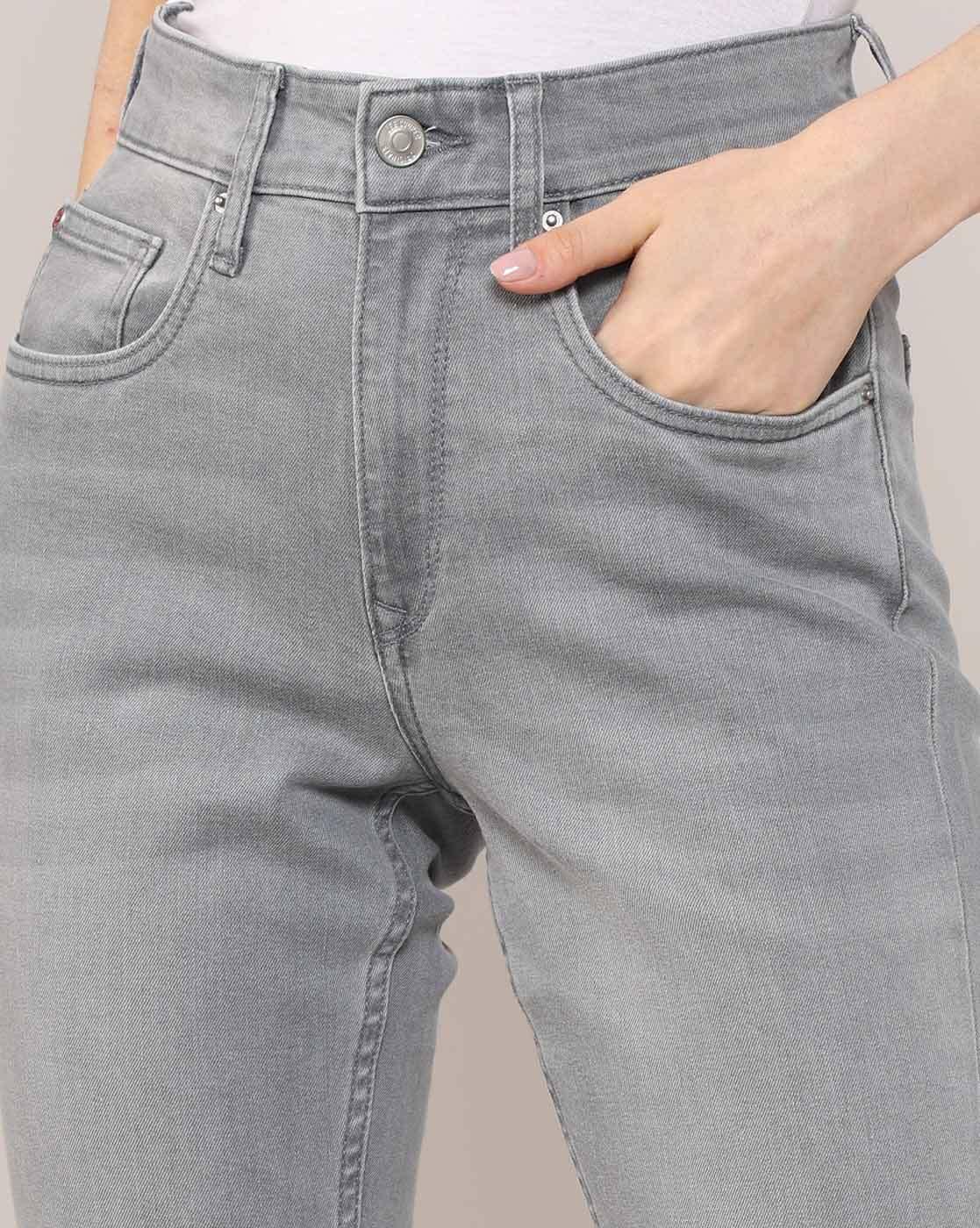 Lee Cooper | Women Lightly Washed High-Rise Bootut Jeans|4