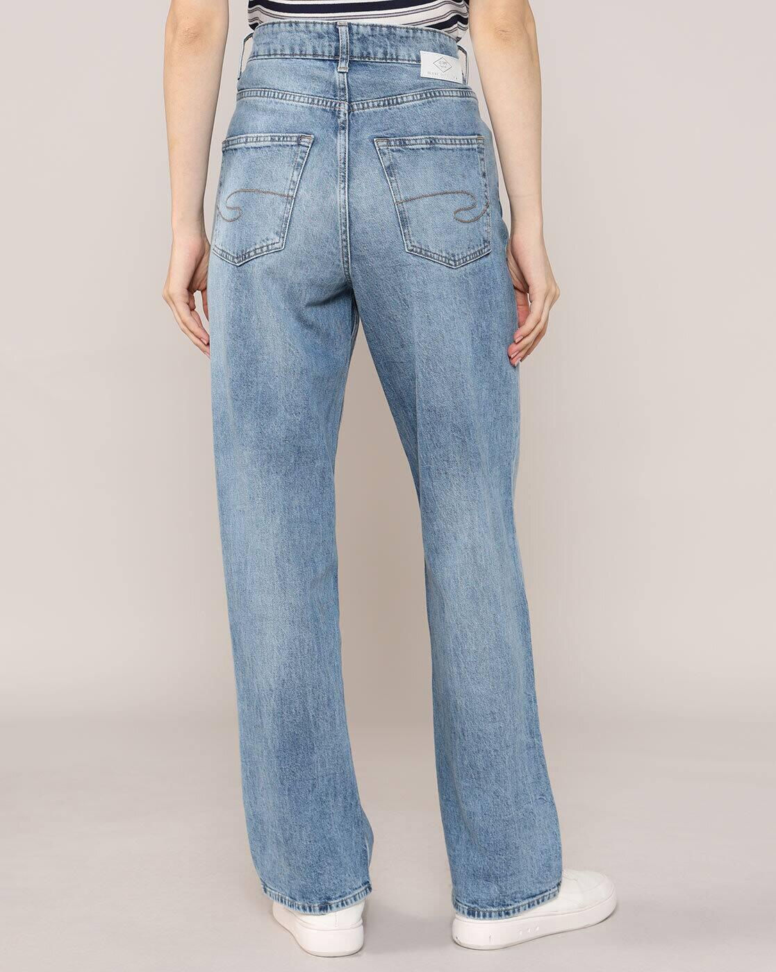 Lee Cooper | Women Lightly Washed Straight Jeans|3