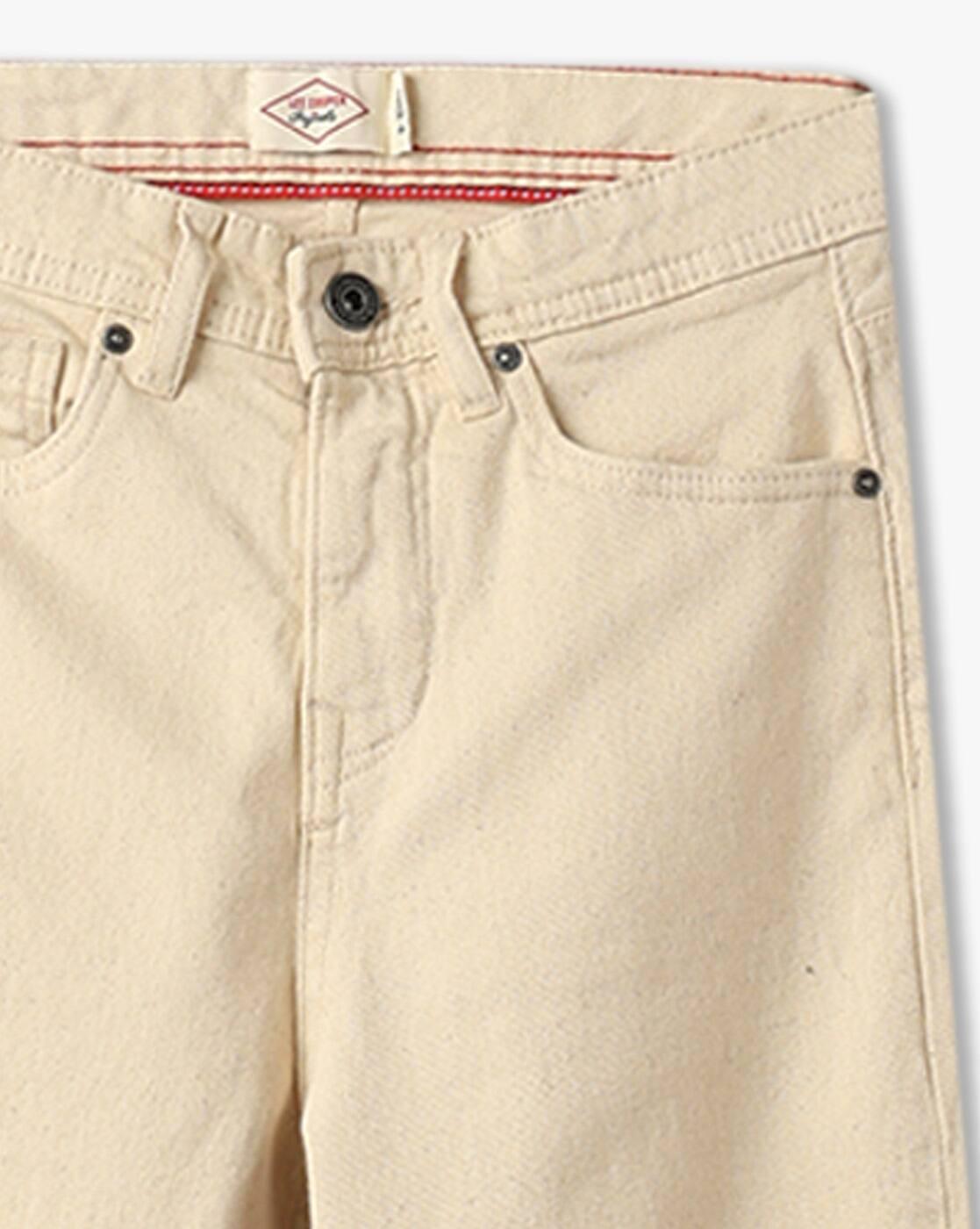 Lee Cooper | Boys Mid-Rise Wide-Leg Jeans|2