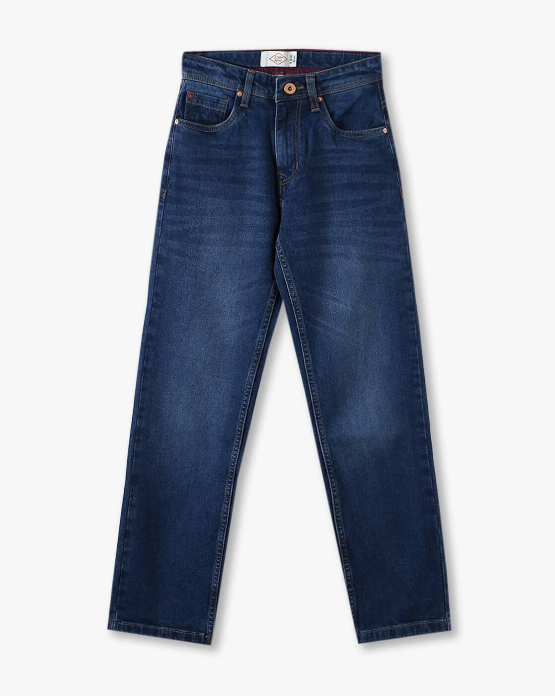 Lee Cooper | Boys Lightly Washed Straight Fit Jeans|0
