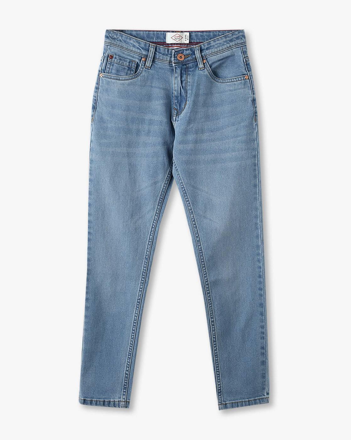 Lee Cooper | Boys Lightly Washed Slim Fit Jeans|0