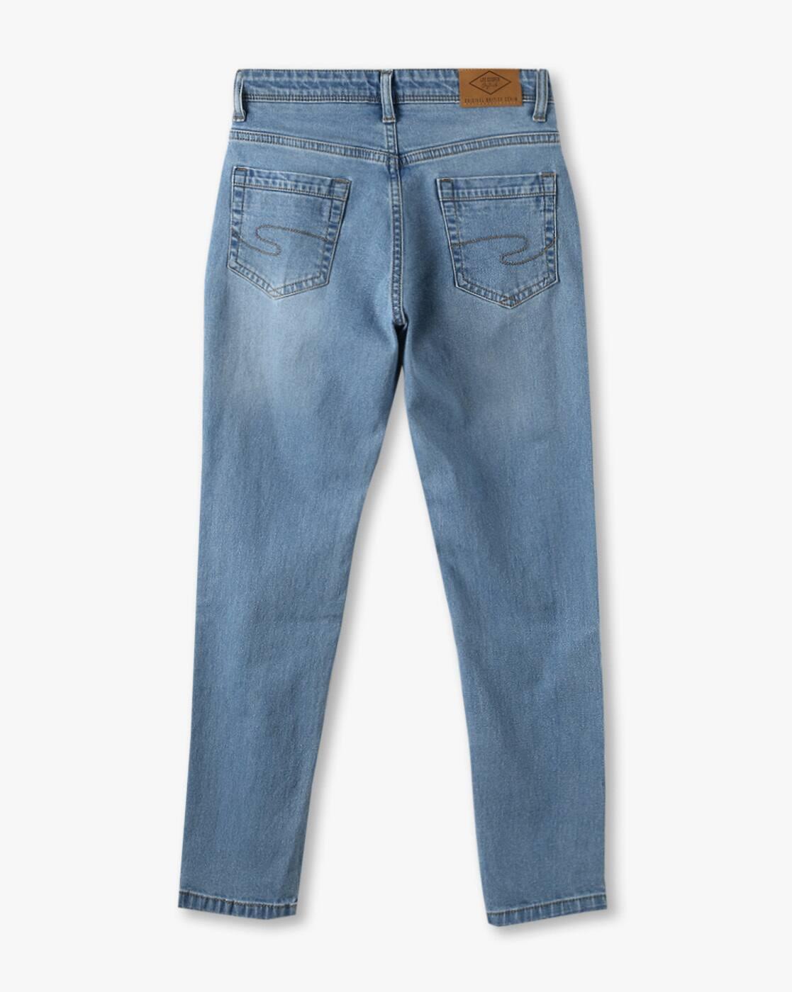 Lee Cooper | Boys Lightly Washed Slim Fit Jeans|1