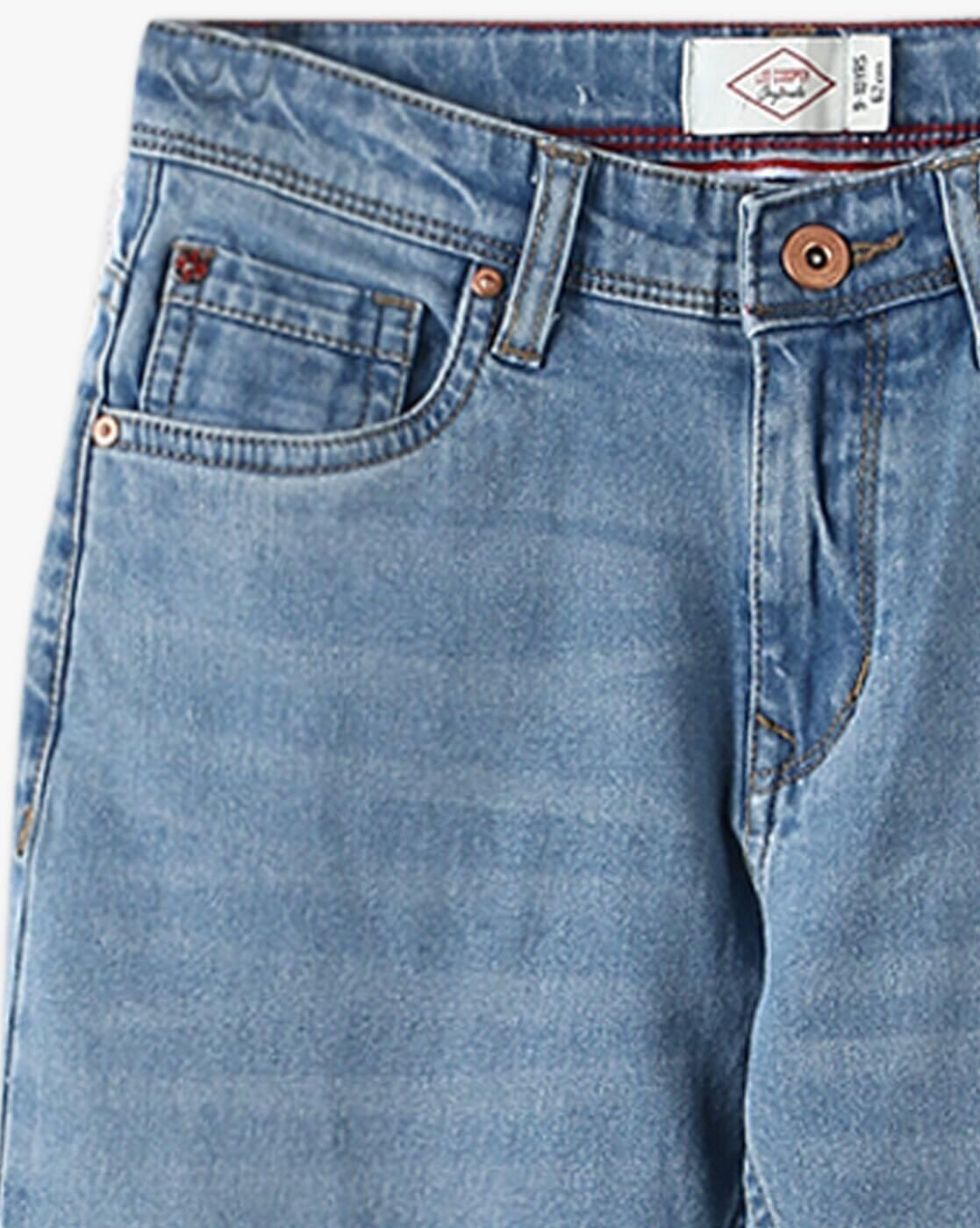 Lee Cooper | Boys Lightly Washed Slim Fit Jeans|2