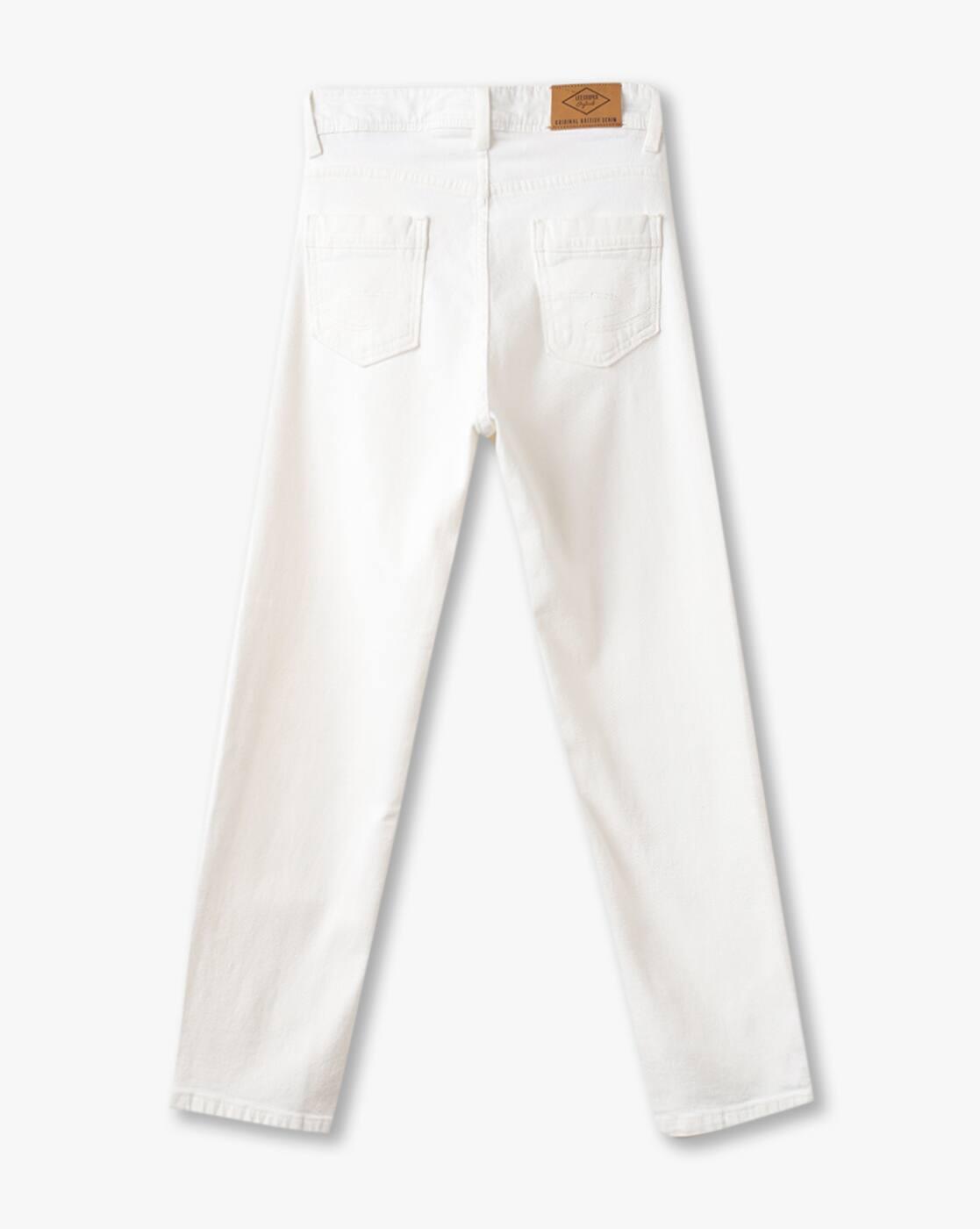 Lee Cooper | Boys Mid-Rise Straight Fit Jeans|1