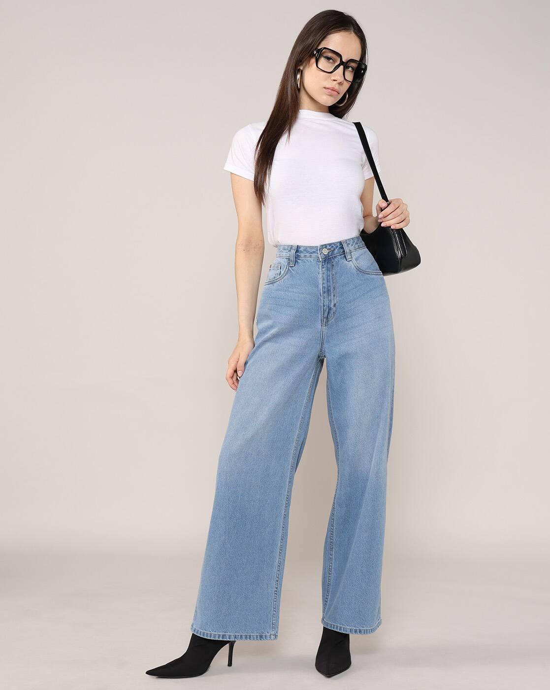 Lee Cooper | Women Lightly Washed High-Rise Staright Jeans|0