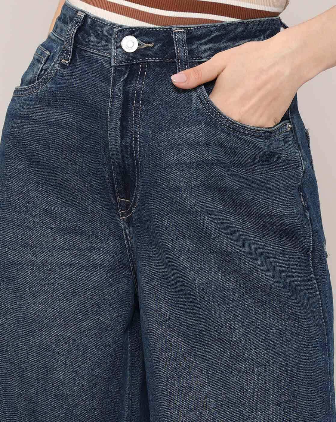 Lee Cooper | Women Lightly Washed High-Rise Straight Jeans|4